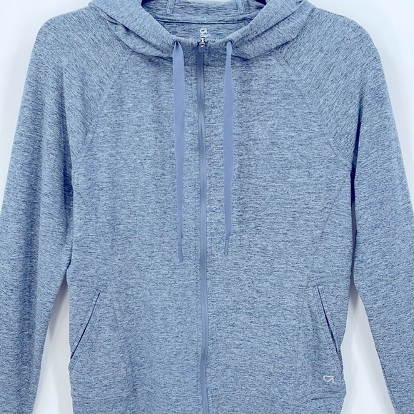 GAPFIT Brushed Tech Jersey Full-Zip Hoodie - Picture 3 of 4